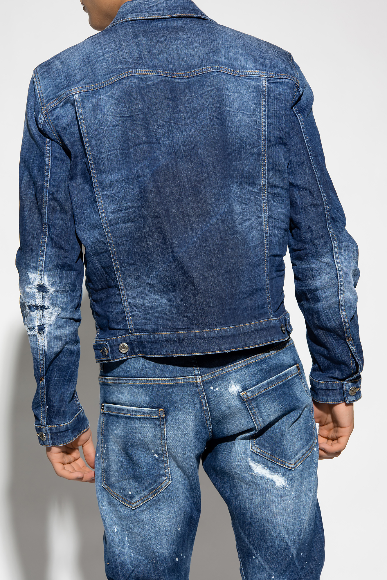 Dsquared2 men's clearance denim jacket